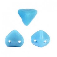 Les perles par Puca® Super-kheops kralen Opaque Blue Turquoise 63030